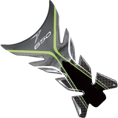 2021 New Motorcycle 3D Z 650 Logo Gas Fuel Tank Cover Protector Pad Sticker 3M Adhesive Decal For Kawasaki Z650 2016 2017 2018