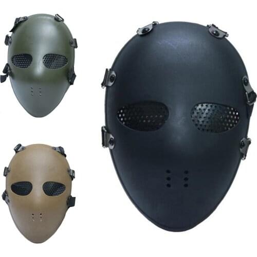 Airsoft Paintball BB Gun Protect Mask Classic Style Tactical Head Masks For CS Wargame Cosplay Hunting Shooting Accessories