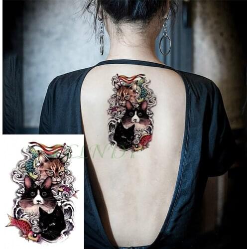 Waterproof Temporary Tattoo Sticker combination animal peacock eyes Fake Tatoo Flash body art Tatto for Girl Women Men kid