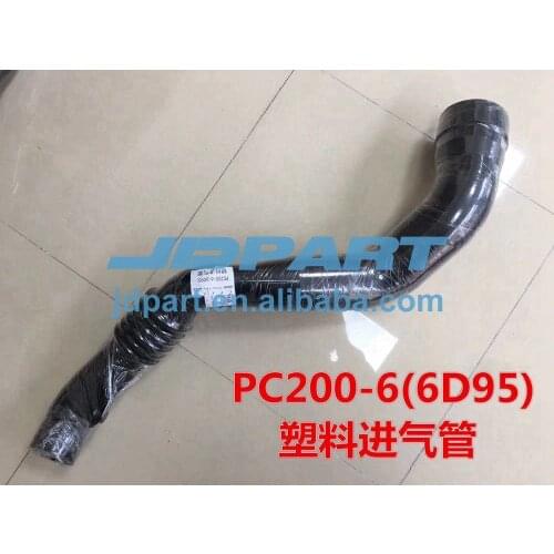 6D95 intake pipe For komatsu PC200-6