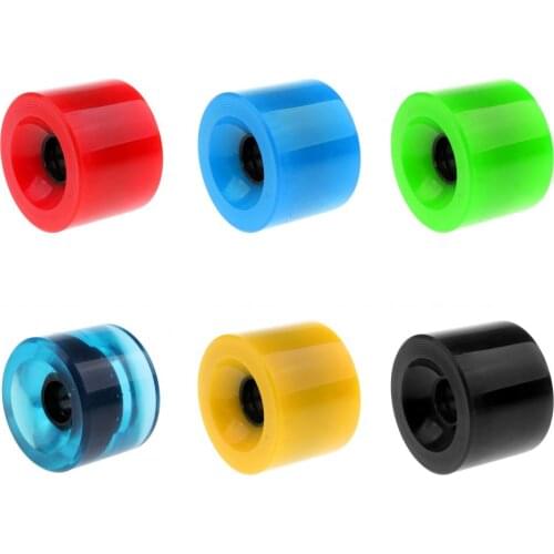 2.75" x 2" Durable Pro Blank Skateboard PU Wheels Longboard Mini Cruiser Wheel