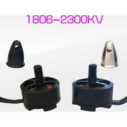 2Pair Mini Multi-rotor 1806 2300KV CW CCW Brushless Motor for DIY 2-3S RC Racing Quadcopter 250 CC3D 260 330 Drone