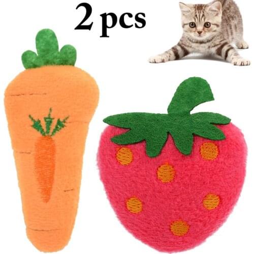 2PCS Cat Teasers Interactive Elastic Bell Kitten Wands Cat Play Toys Cat Wands Mouse Chew Toys Catnip Toy Funny Bell Toy
