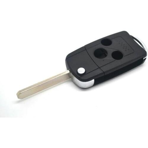 3 BUTTONS MODIFIED FLIP FOLDING REMOTE KEY SHELL CASE SPECIAL FOR HONDA ACCROD 8 CITY FOB BLANK +FREE SHIPPING