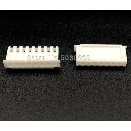 70pcs/lot XH2.54 8P 8pin 8Y wire Connector XH 2.54mm spacing Pitch Terminal Housing Plastic case Plug socket PCB Car Adaptor