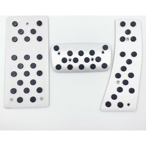 Car Accessories For ACURA RL RLX TL TSX AT Accelerator Gas Brake Footrest Foot Rest Pedal Pad Stickers Styling Cover Plate