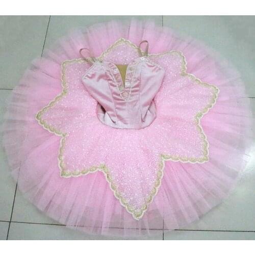 Pink professional ballerina ballet tutu for child children kids girls adults pancake tutu dance costumes ballet dress girls
