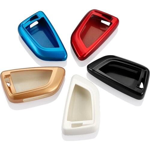 For BMW X5 X6 Blade Sieries ABS Hard Plastic Car Smart Key Skin Shell Auto Remote Key Case Cover Fob Holder Car Accessories