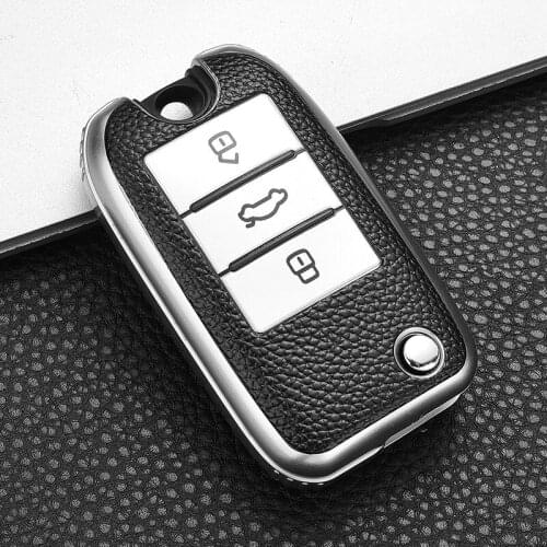 3 buttons Car Key Case Cover For Roewe 350 360 750 W5 MG5 MG7 MG GT GS Roewe RX5 Remote Keychain bag Shell bag