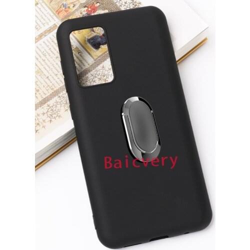 For BQ 6430L AURORA Case Metal Ring Holder Magnetic car Silicone Phone Case On for bq 6430l aurora