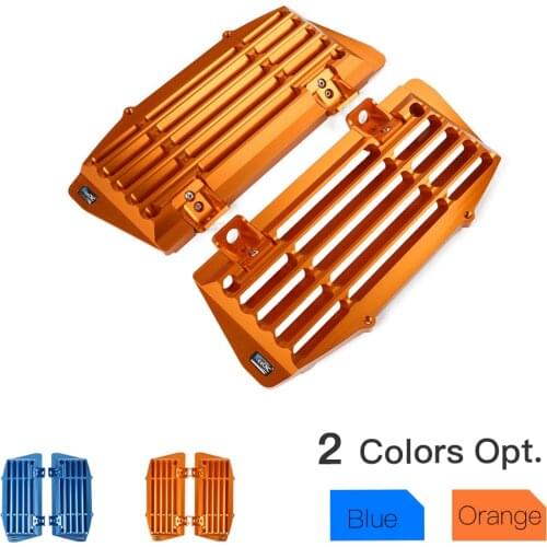 For KTM 125-500 SX SXF XC XCF XCW XCFW EXC EXC-F TPI Six Days 2017-2020 Motorcycle Radiator Guard Protector Grille Grill Cover