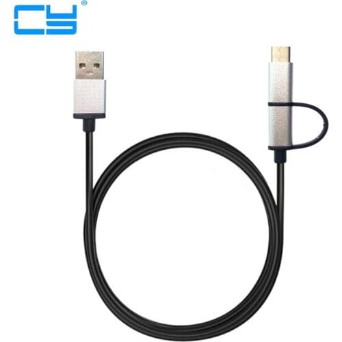 Golf Cabo USB Micro, 3.1type-Cabo de Dados de Carregamento, Sincronizacao de Dados 2.0 Cabo Trancado de Metal 1M Samsung, Galaxy