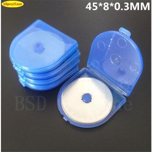 500-Quilting Blade, 45mm Rotary Cutter Blades, (500 pack)Fits Olfa, Dafa, Great for Fabric, Leathe