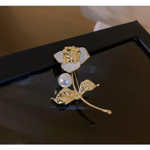 Белые броши на одежду MINAR China At AliExpress