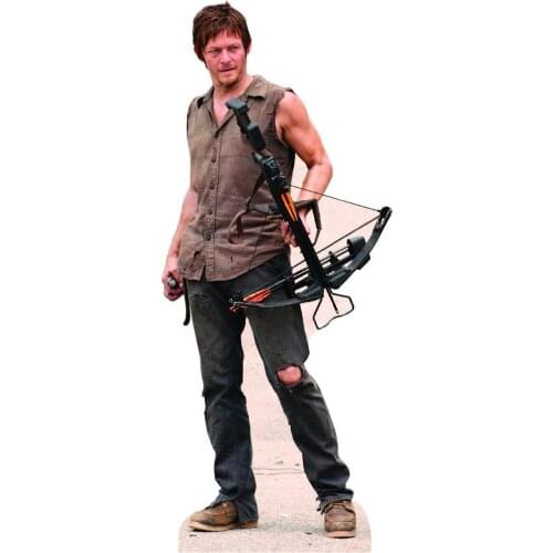 Free Ship Custom Daryl Dixon Poster Bedroom Decor The Walking Dead Canvas Sticker Fashion TV Play Wallpaper PN-609