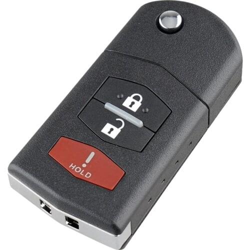 NEW-3 Buttons Remote Car Key for Mazda 3 5 6 CX-7 CX-9 MX-5 CX7 2009-2012 Miata BGBX1T478SKE125-01 4D63 Chip 315Mhz