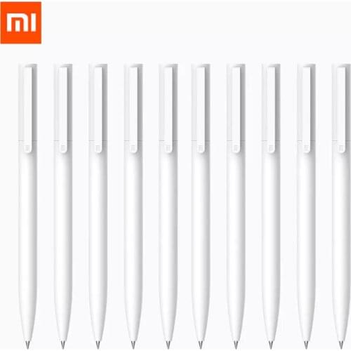 Original Xiaomi Mijia Gel Pen MI Pen 9.5mm PREMEC Smooth Switzerland Refill MiKuni Japan Ink (Black/Blue) Best Gift