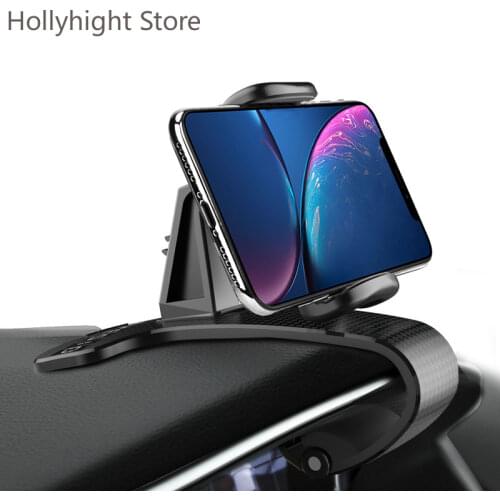 Vehicle-Mounted Mobile Scaffold Hud,Card Button Instrument Panel,Mobile Navigation Stand, Phone Holder,Car Phone Stand