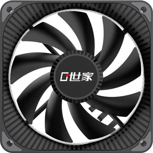 Wind tunnel FC120 120mm Matt Mute Small 4PIN PWM CPU fan