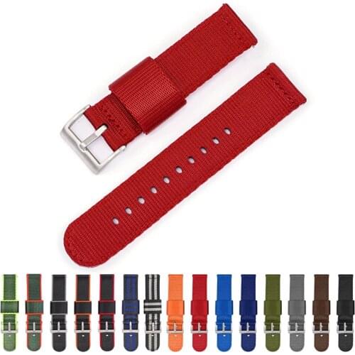 Canvas Nylon Strap Compatible with Realme watch S/2/Pro band For Realme watch Wristband Quick Release Bracelet Watchbands