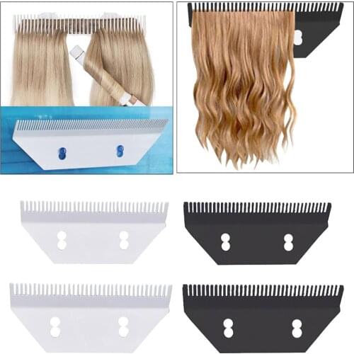 4Pcs Hair Extensions Wigs Hanger Display Holder Storage Organizer Rack