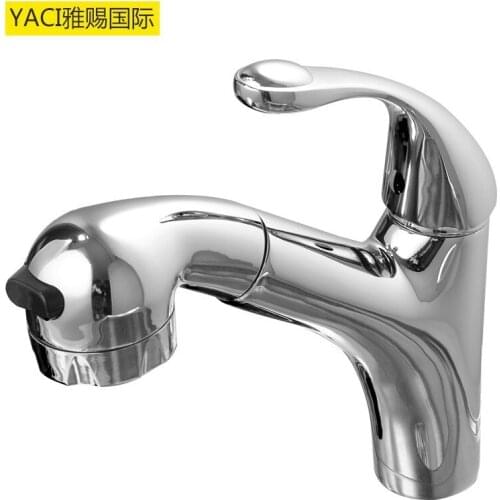 Vidric Kitchen pull faucet / pull basin hot and cold mixer faucet / pull faucet set / hot explosion models faucet