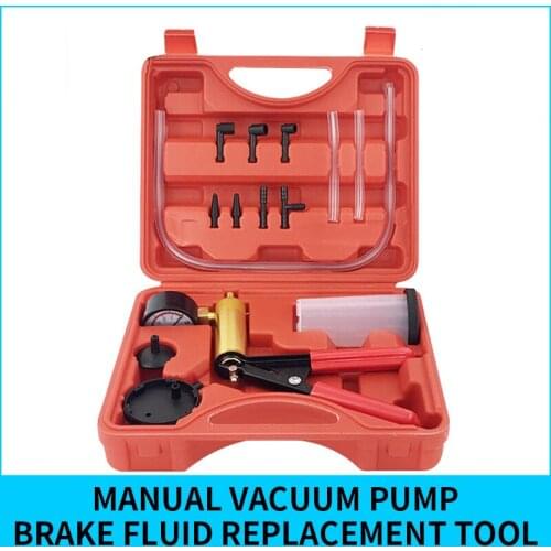 YS-054 Manual Vacuum Pump Automobile Brake Oil Replacement Tool Automobile Tester/Auto Repair, Suction Gun