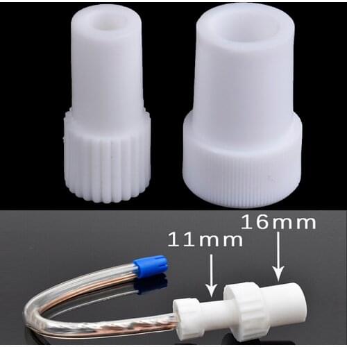 2pcs Teeth Whitening Dental Suction Tube Adaptor Saliva Swivel Ejector Convertor Autoclavable For Dentist Surgical Suction Tips