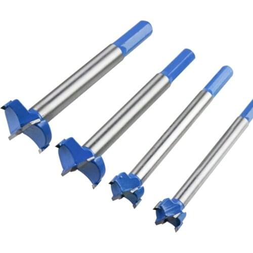 22mm 25mm 28mm 125mm Extend Long Hex Shank Carbide Woodworking Wood Plastic Hinge Door Boring Hole Saw Forstner Core Drill Bit