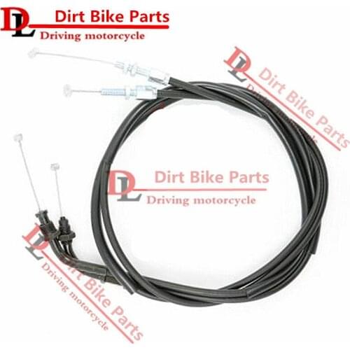 3PCS/ Set Motorcycle Modified Extended Throttle Cable Wire Clutch Wire Clutch Cable For Honda Steed 400 / Magna250 / SHADOW400
