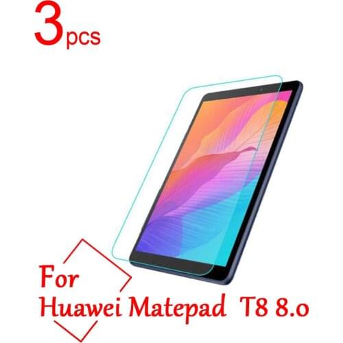 3pcs/lot glossy Ultra Clear/Matte/Nano anti-Explosion LCD Screen Protector cover For Huawei MatePad T8 8.0 tablet Laptop film