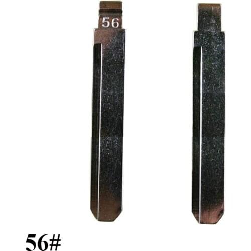 56# KEY DIY car key cutting blade KD folding remote key knife Uncut Flip KD Remote Key Blade