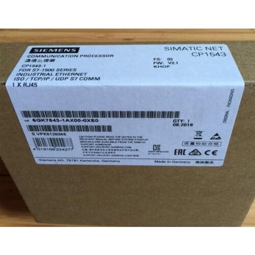 6GK7543-1AX00-0XE0 6GK7 543-1AX00-0XE0 New In Box 1PCS Free Expedited Ship