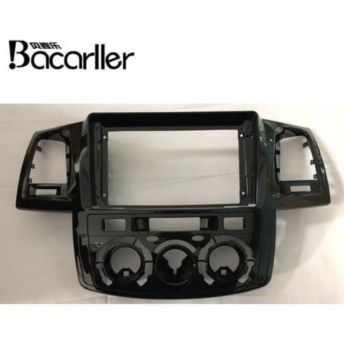 9 Inch Car Fascia For TOYOTA FORTUNER Double Din Dvd Fascias Panel Dashboard Stereo Car DVD Frame In-dash Kits