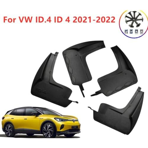 4pcs Mudflaps FOR Volkswagen ID4 VW ID.4 Mudguard Fender Mud Flap Guard Splash Mudguards Car Accessories