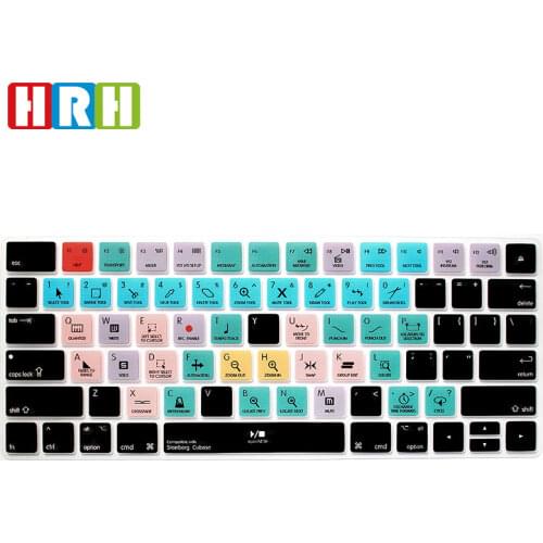 HRH Steinberg Cubase Functional Hot key Keyboard Covers Silicone Keypad Skin Protective Film For Apple Magic MLA22B/A US Version
