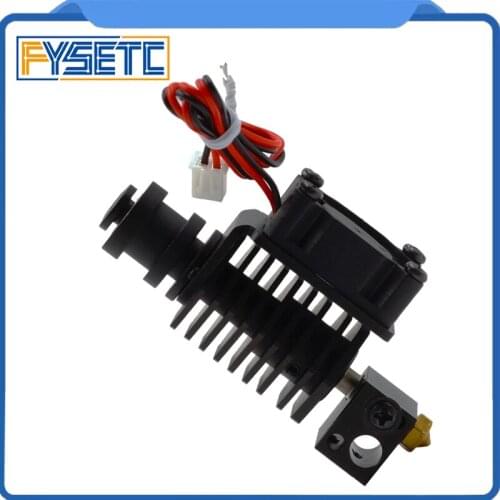 3D Printer Parts V6 Hotend For 1.75mm Filament Straight Through Throat 12V/24V Heater 1M 2M Extruder for DIY Kossel
