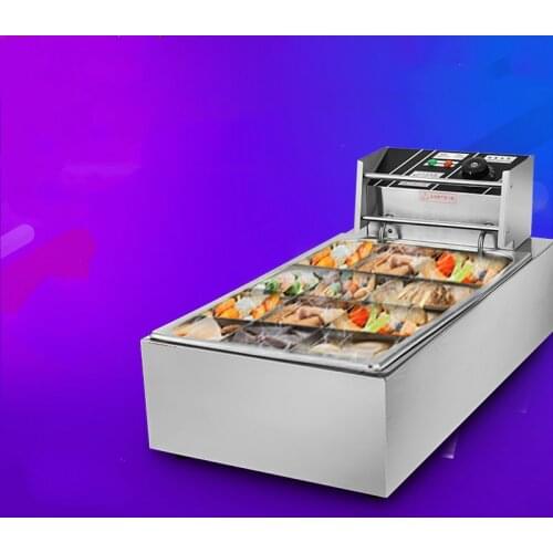 Electric Deep Fryers Cooking machine commercial big 12 grid. Hemp hot equipment pot of fragrant ball NEW