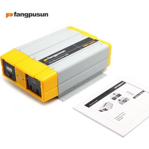 Fangpusun solar pure sine wave 1000w dc to ac power inverter 12v 220v converter