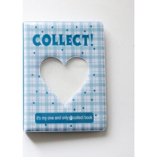 64 Pockets Photo Album 4/6 Inches photocard holder Card Holder Receipt Storage Hollow Love Model Photo Holder Business Card Bag