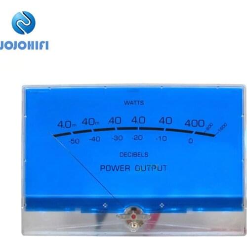 P-200 Big Size 200*195mm Classic Lake Blue VU Meter Class A Amplifier Amplifier DB Meter Level Meter Audio Power Meter Head