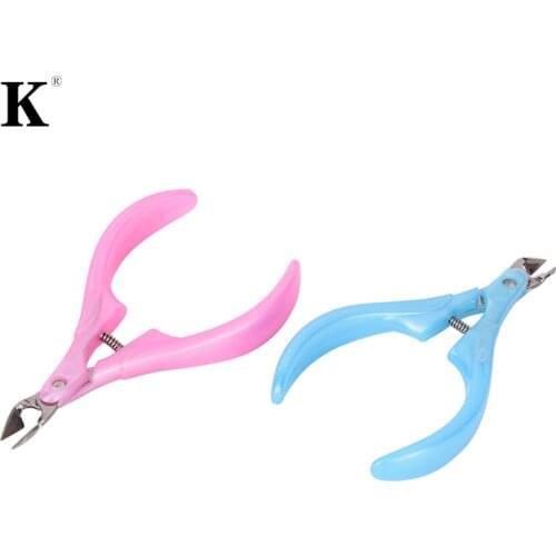Professional Fingernail Toenail Cuticle Nipper Trimming Stainless Steel Nail Clipper Cutter Cuticle Scissor Plier Manicure Tool