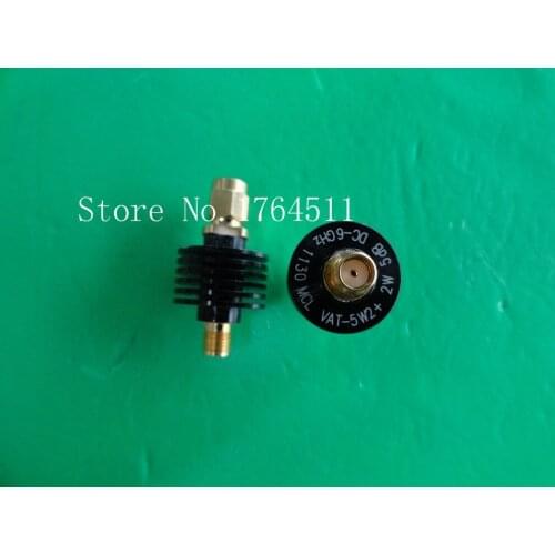 [LAN] switch MINI VAT-5W2+ DC-6GHz 5dB 5W SMA coaxial fixed attenuator --5PCS/LOT