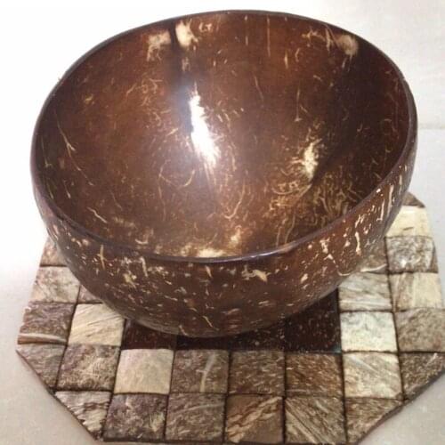 Coconut Shell Bowl Spoon Set Fork Fruit Salad Natural Coconut Fruit Bowls Smoothie Kitchen Noodles Rice Bowl Creative Decoration