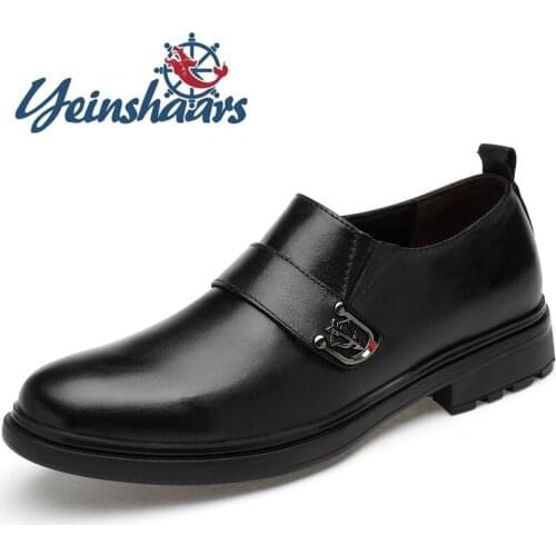 Mens Shoes Casual Monk Strap Shoes Designer Shoes Men High Quality Genuine Leather Business Monk Shoes Men Italian Shoes For Men