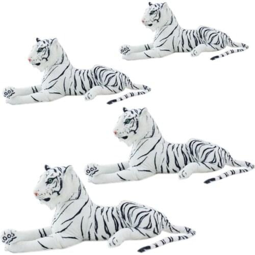 2020 New Drop Shop. Creative Realistic Stuffed Animals Tiger Plush Doll Home Furnishings Baby Toy