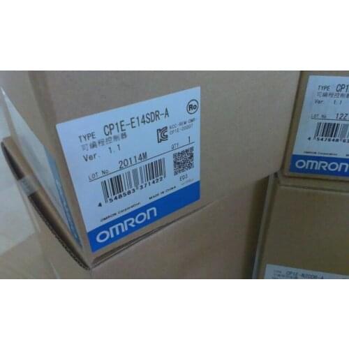 New Original CP1E-E14SDR-A CP1E PLC CPU for Omron Sysmac 14I/O 8DI 6DO Relay