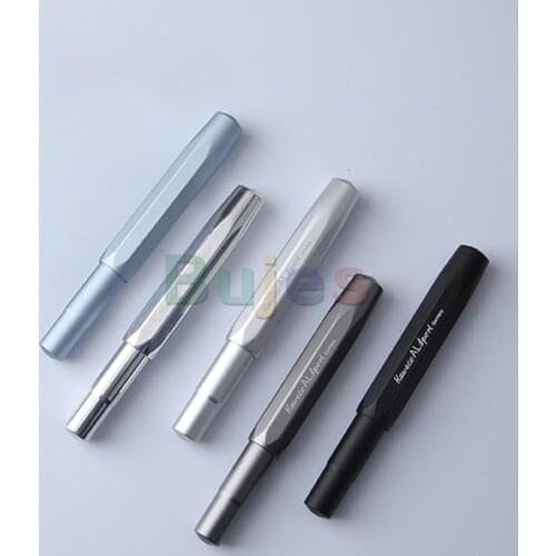 Kaweco AL Sport Gel Rollerball Pen, Aluminium raw,high gloss finish,0.7mm,Octagonal design,Raw Polish, Raw Finish Rollerball Pen