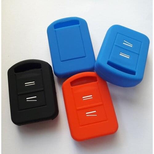 Car Silicone FOB Case Shirt Pocket For Opel Key 2 Button Astra H J g Corsa Zafira Vectra Insignia Mokka