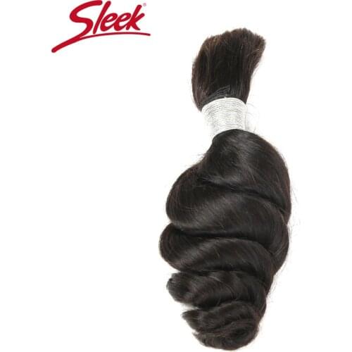 Sleek Synthetic Bulk Hair China
